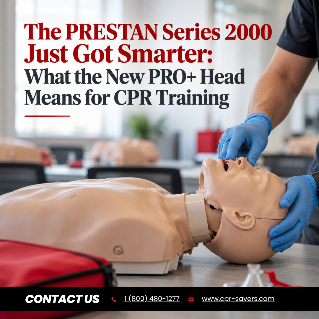 The PRESTAN Series 2000 Just Got Smarter: What the New PRO+ Head Means for CPR Training